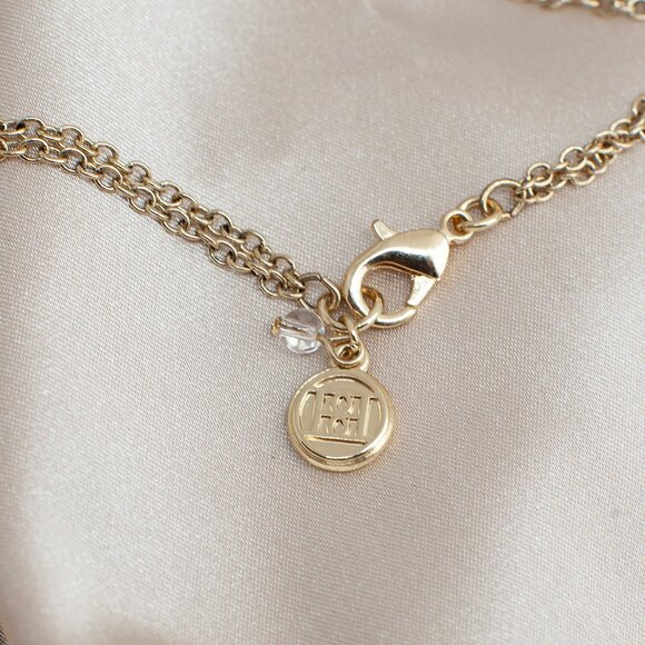 Long Medallion Chain Necklace - Picture 5 of 7